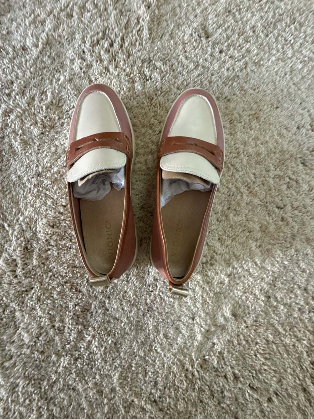 Vionic Uptown Hybrid Penny Loafer Cinder Rose Multi Size 10.5